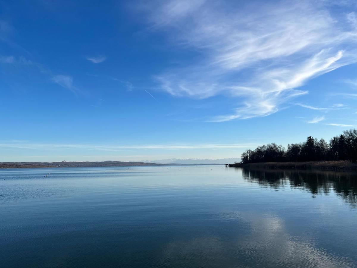 Schlafen Im Atelier - Einzigartiges Gaestezimmer Am Ammersee Schondorf am Ammersee Exterior foto