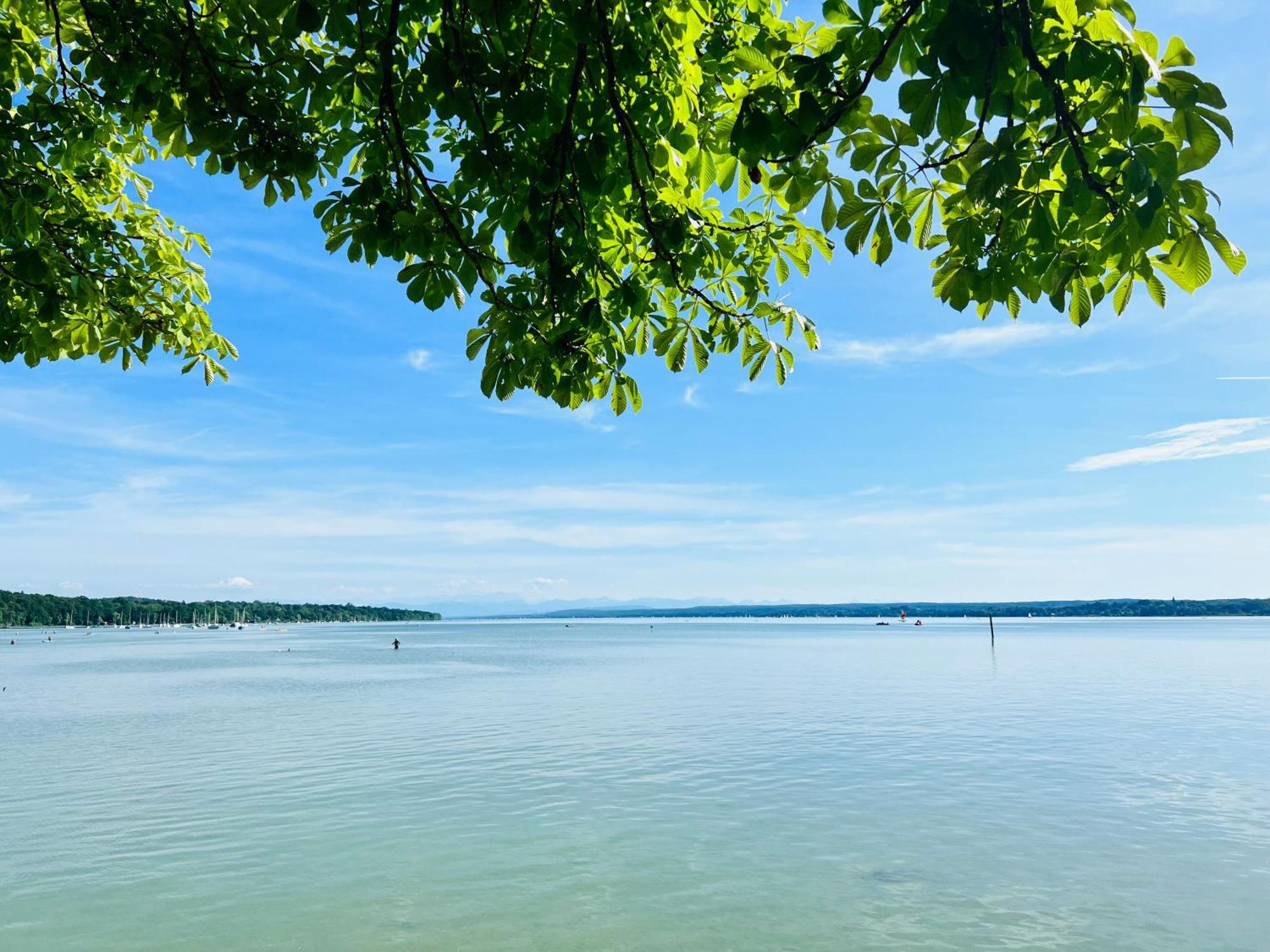 Schlafen Im Atelier - Einzigartiges Gaestezimmer Am Ammersee Schondorf am Ammersee Exterior foto
